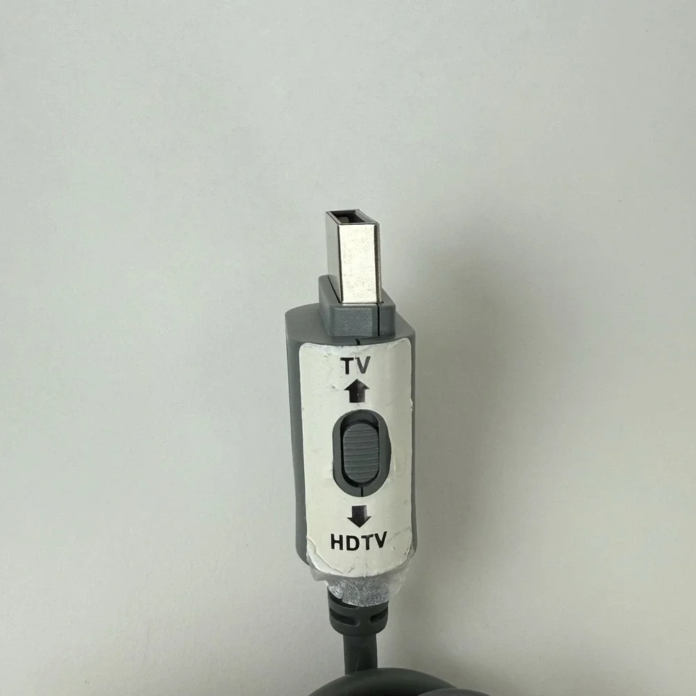 Genuine Original Microsoft XBOX 360 Console Component HD AV Cable X810972-001
